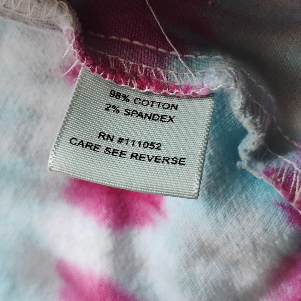 Maurice's Tie Dye Jean Jacket Women's Sz XL Button Down 4 Pocket Design - Picture 11 of 12